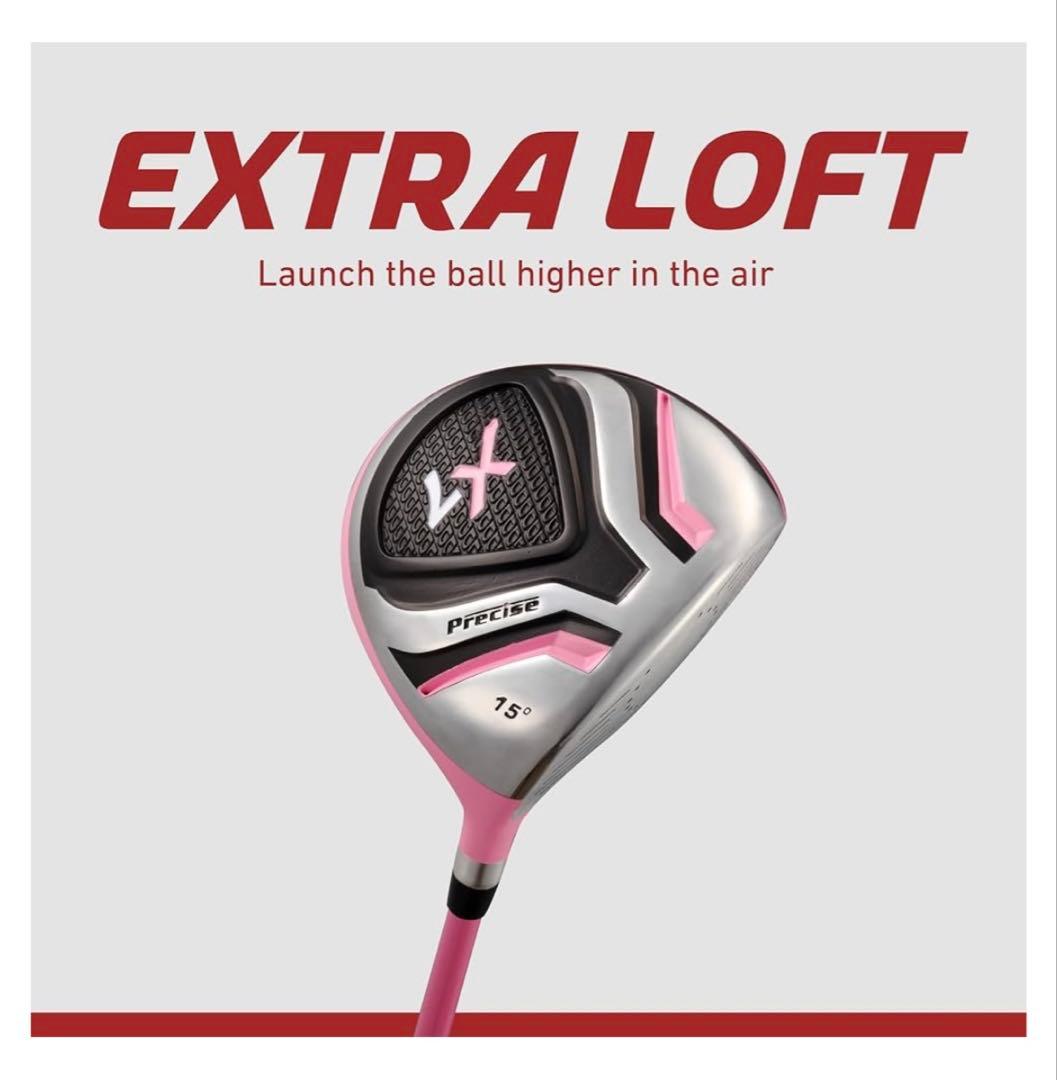 【新品.未使用】Precise XD-J ジュニアゴルフクラブセット 9-12才