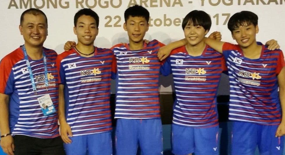 VICTOR韓国国家代表バドミント選手支給品 限定非売品 アンセヨン再春館