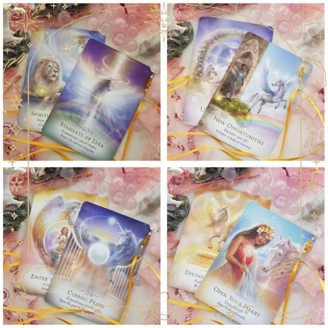 【正規品オラクルカード】希少✨幻想的なユニコーン ペガサスの魔法のオラクルカード