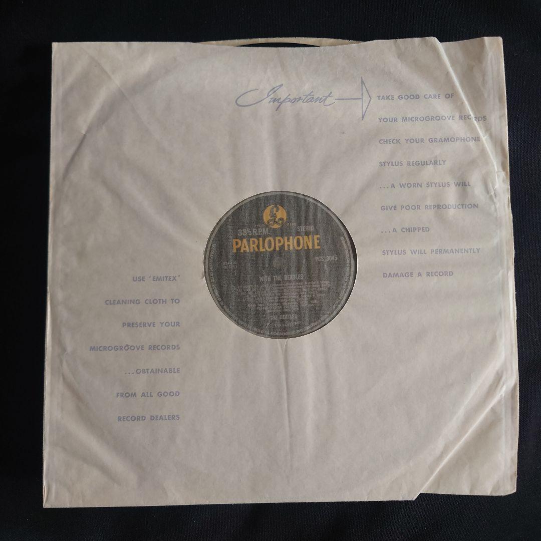 UK盤With The Beatles STEREO