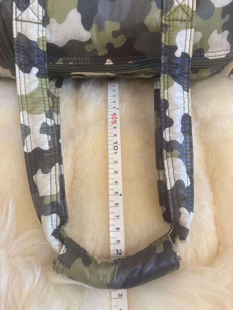 【希少】正規品　パーリーゲイツ カートバッグ 迷彩 ラウンドバック　円柱型