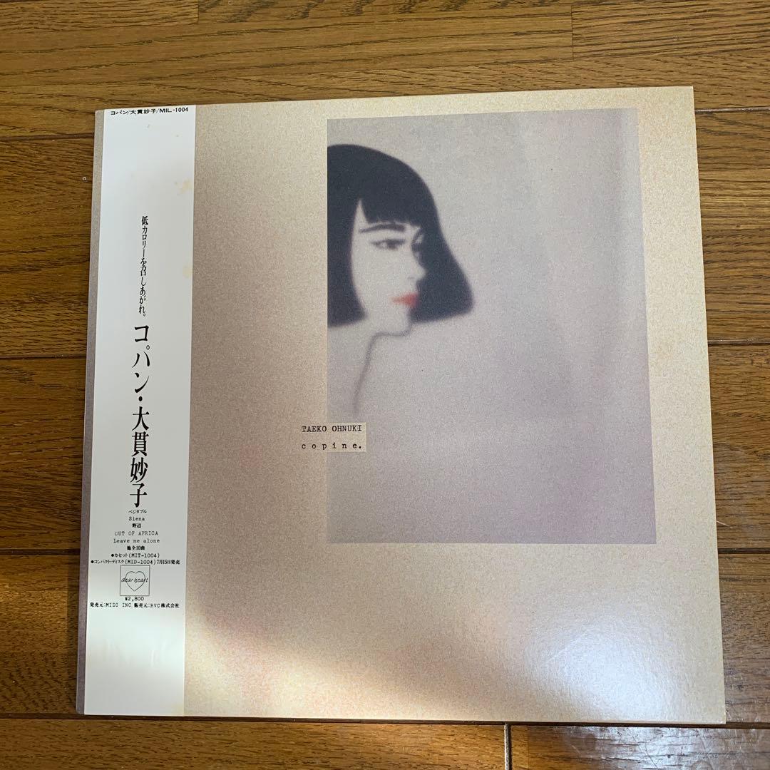 大貫妙子 LPレコード3枚セット