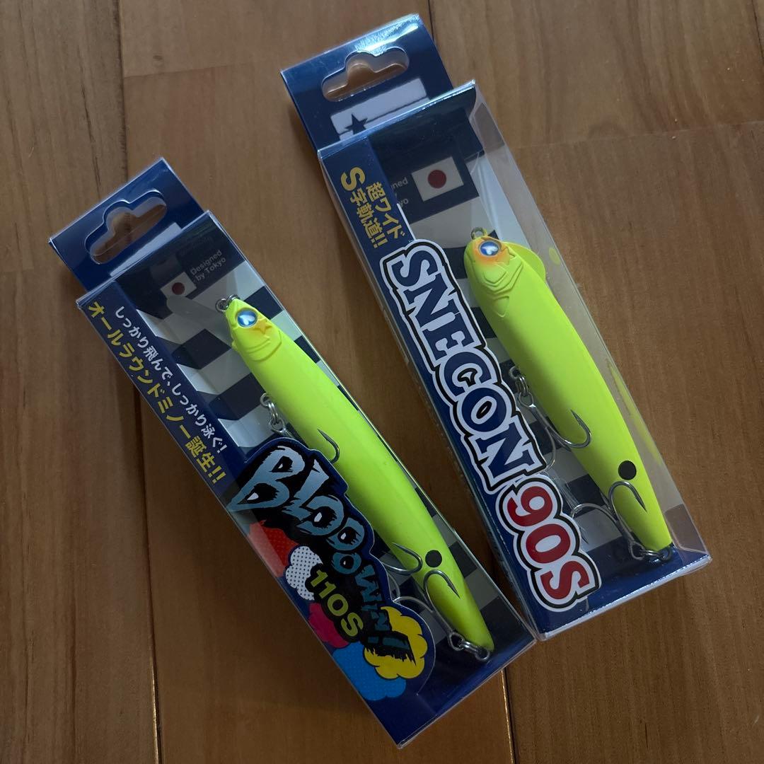 【新品】ブルーブルー ブローウィン110Sとスネコン90S 応募券つきセット