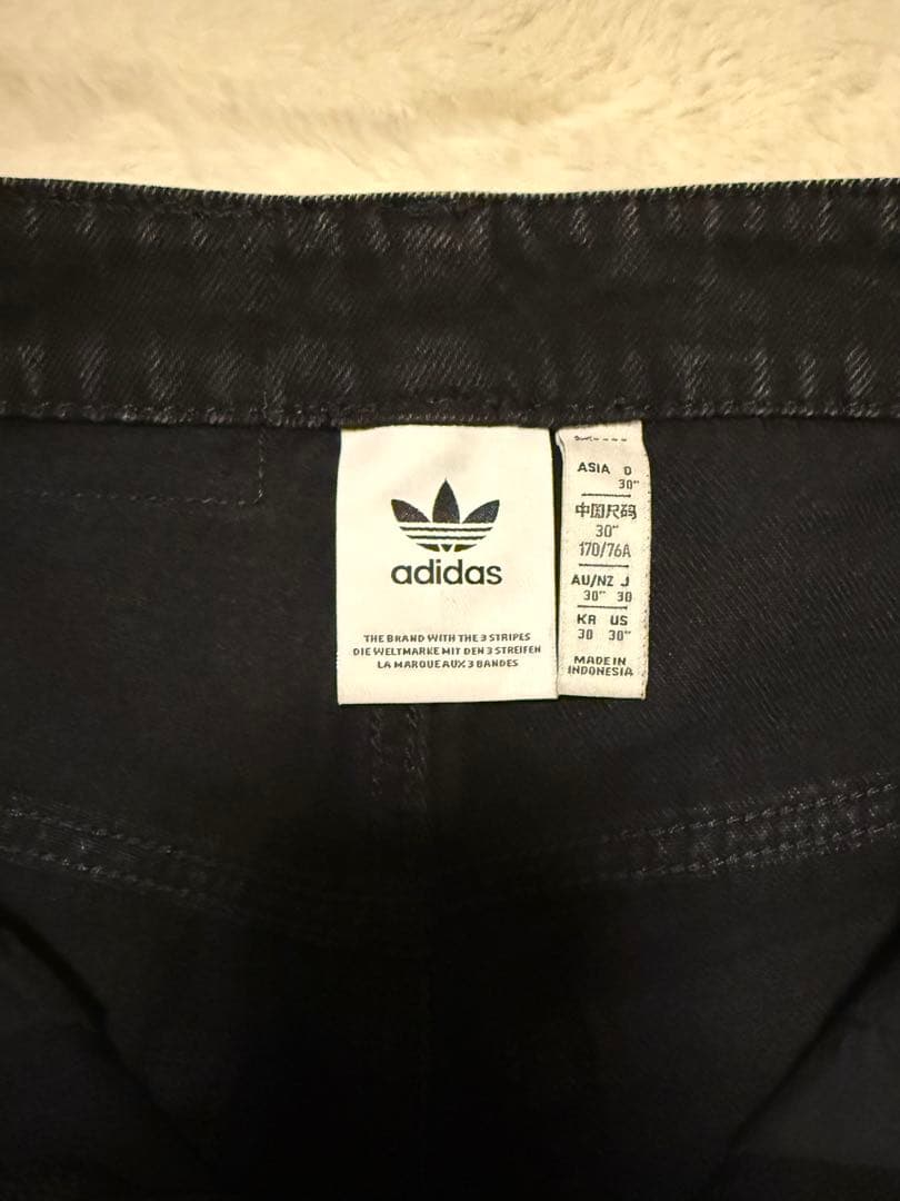 adidas ファイヤーバード　デニムパンツ　30インチ