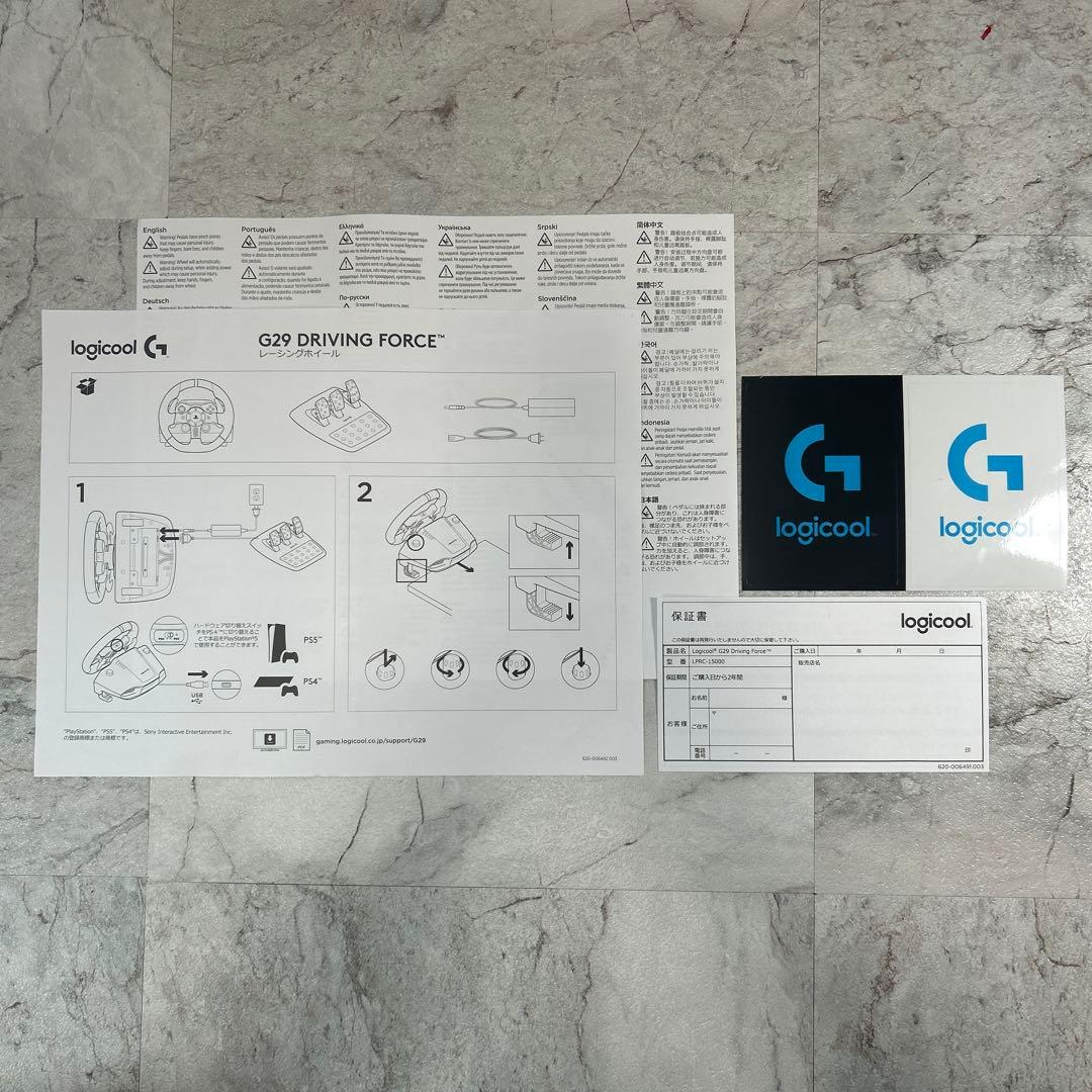 Logicool G ステアリングコントローラー G29 ハンドルコントローラー
