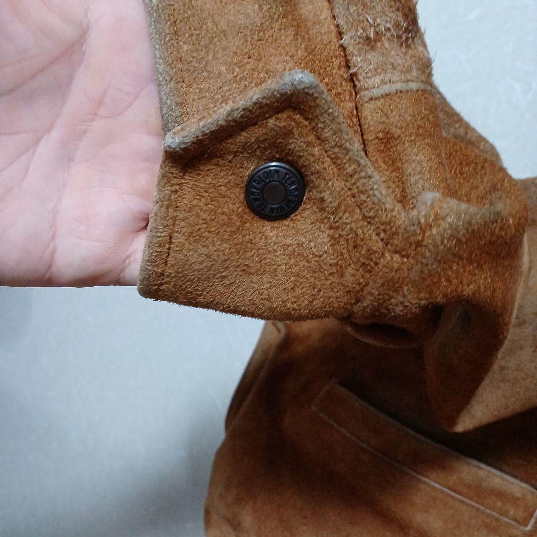 TENDERLOIN サドルスエードジャケット 茶 S