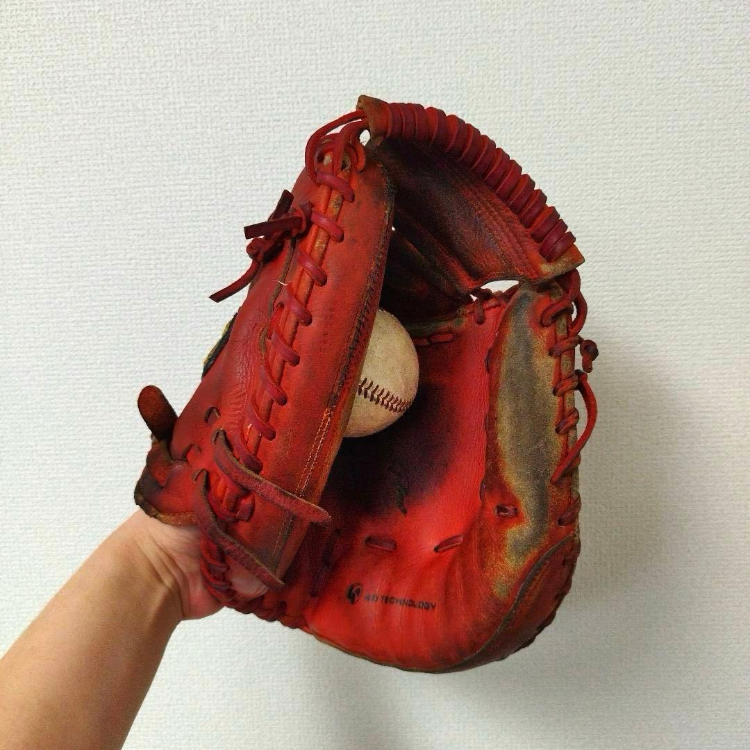 029 ミズノプロ 阿部慎之助モデル 型抜群 即戦力 硬式 キャッチャーミット