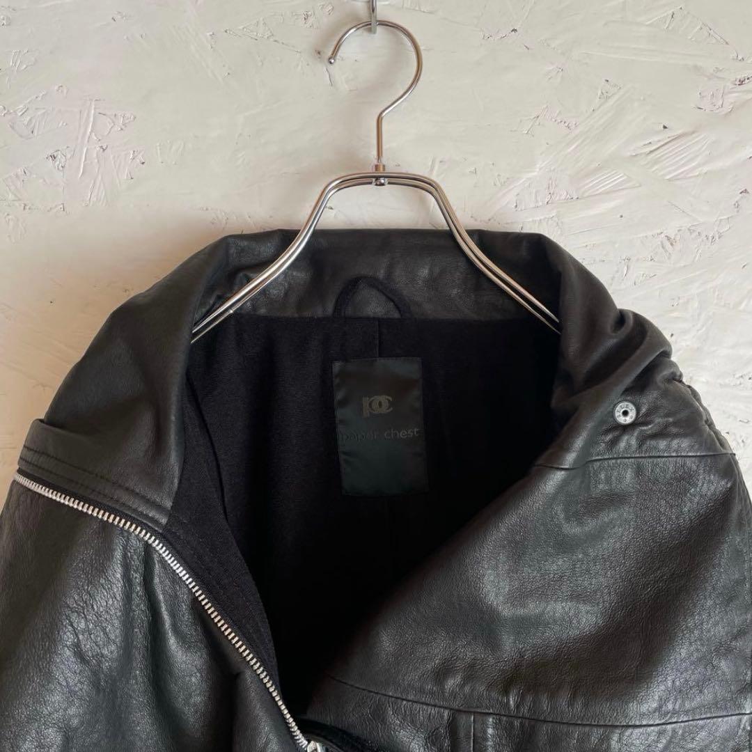 ekam風 変形 レザージャケット archive vkei