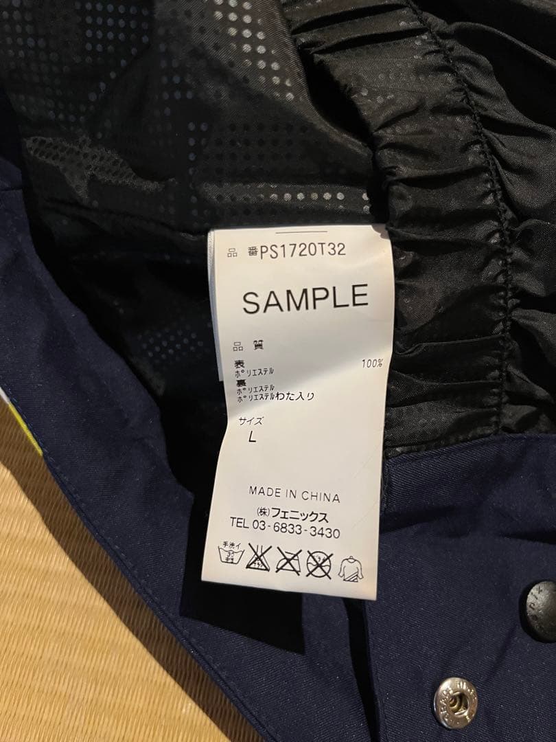 美品 フェニックス Thunderon スキージャケット メンズ サンプル L