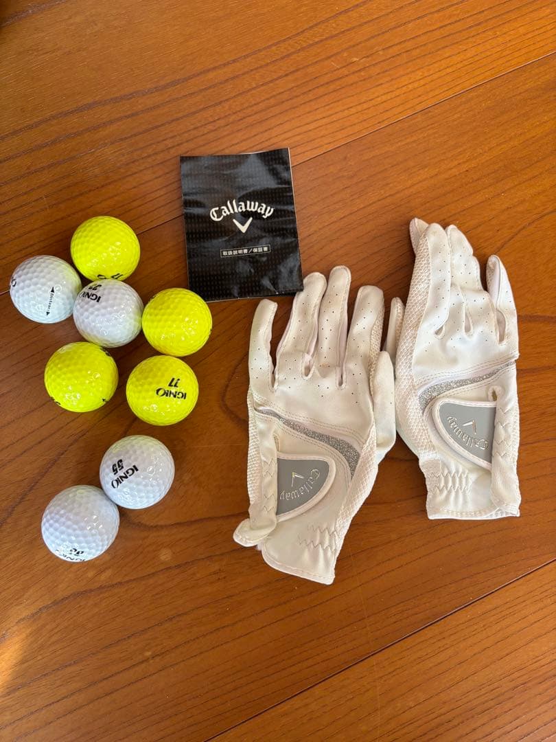 キャロウェイ/ソレイル　レディース　ゴルフクラブセット　グローブ付き