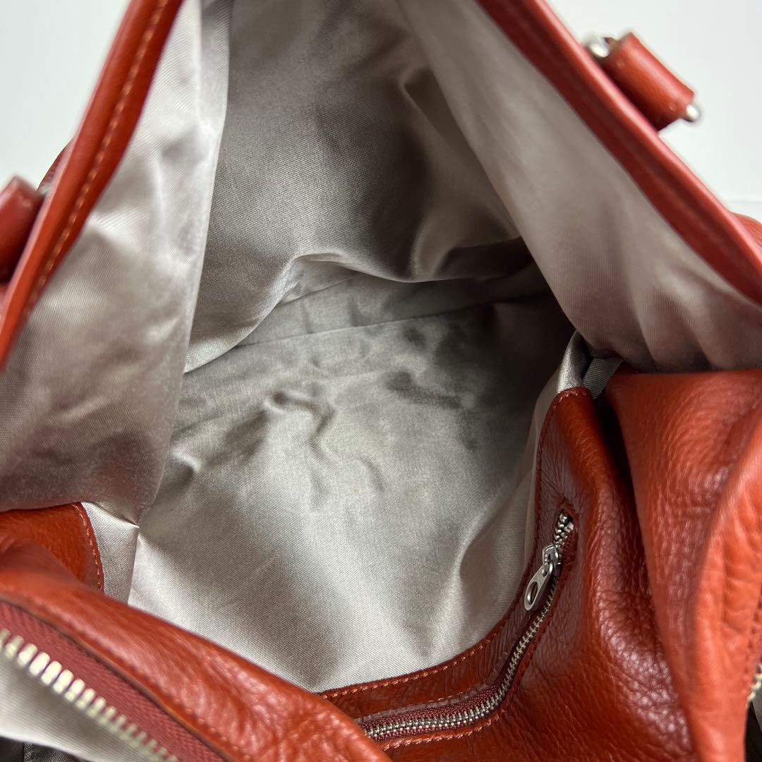 【2way✨】アニアリ トートバッグ ビジネス レザー ブラウン