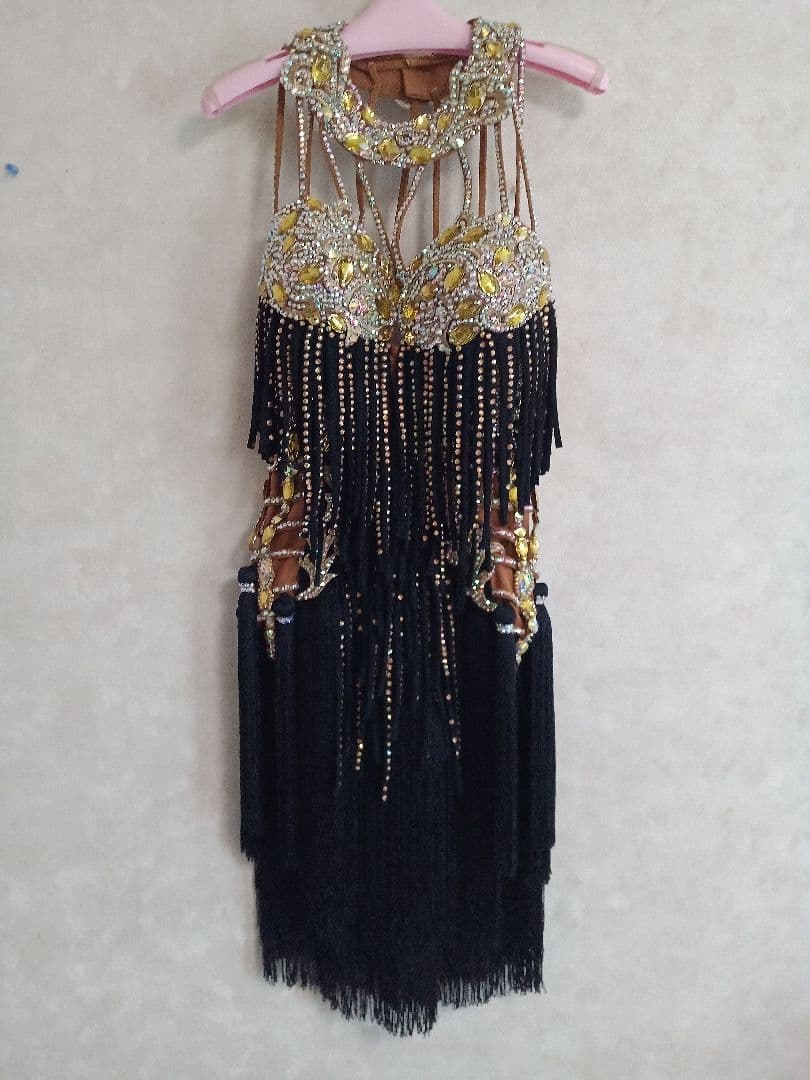 フリンジデザイン ダンスドレス