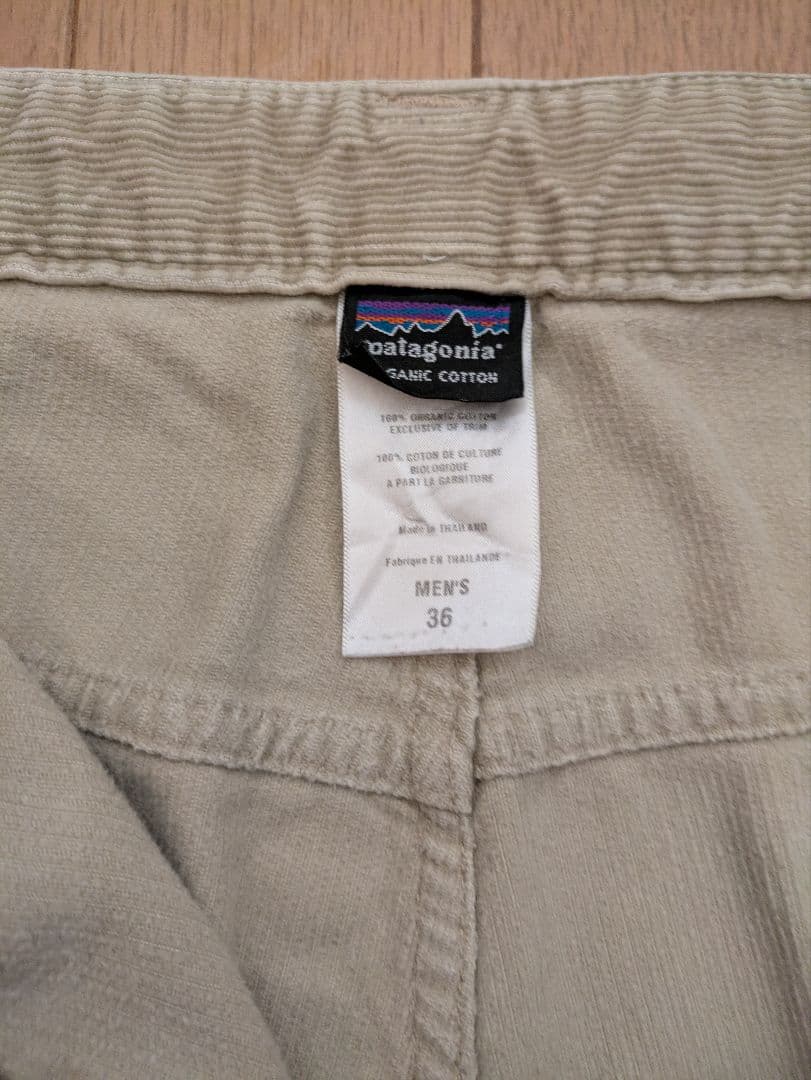 Patagonia コーデュロイパンツ ベージュ w36