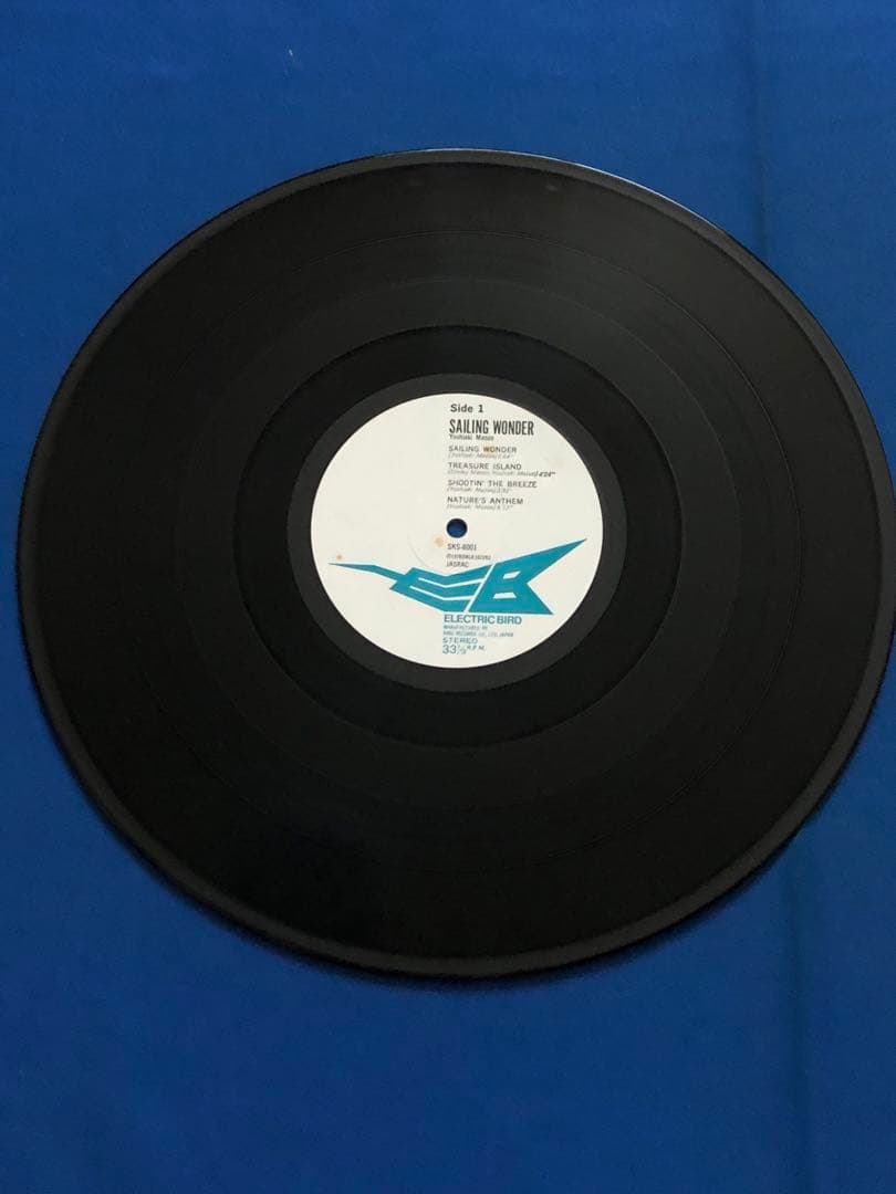 LP/増尾好秋　セイリング・ワンダー　SKS-8001　帯　h19w51