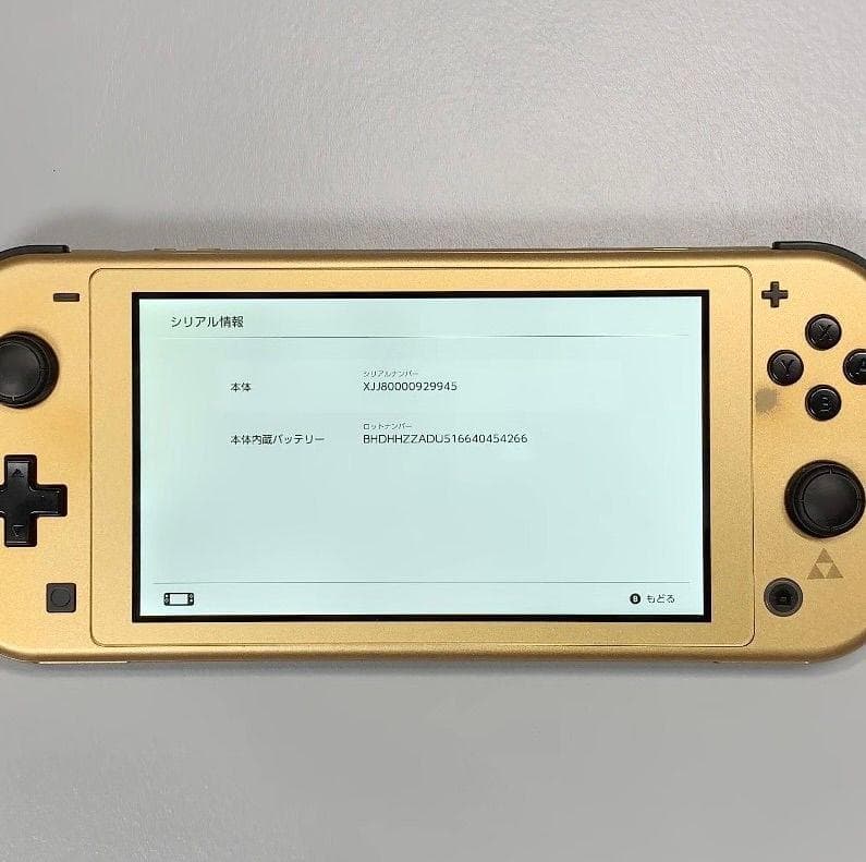 Nintendo Switch Lite 本体 動作品 ハイラルエディション