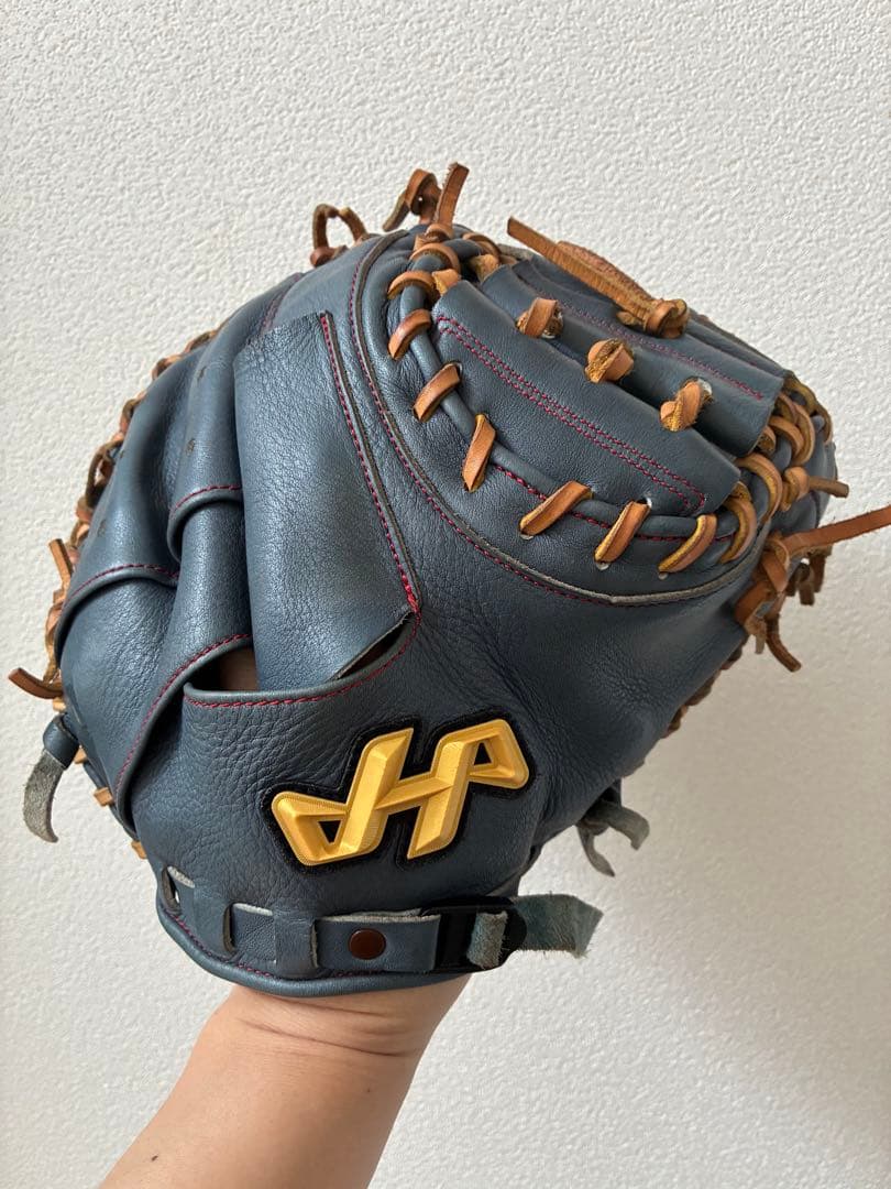 HATAKEYAMA M6 和牛軟式キャッチャーミット22M6 Jブルー