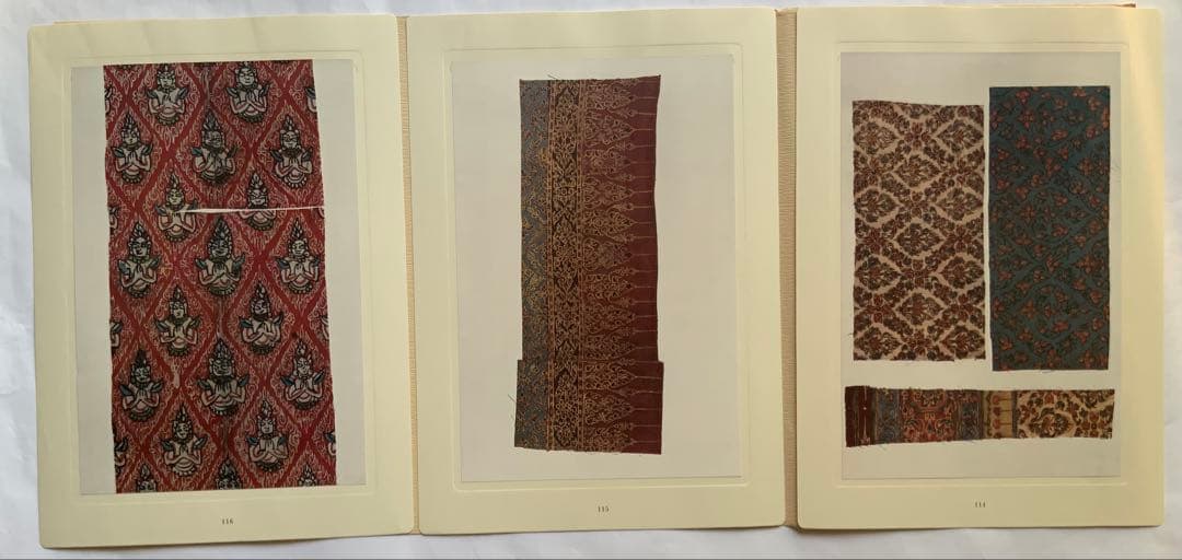 『名物更紗類聚』古渡更紗　無綴130葉　鈴木一　彦根更紗　木版霰手更紗　完品美本