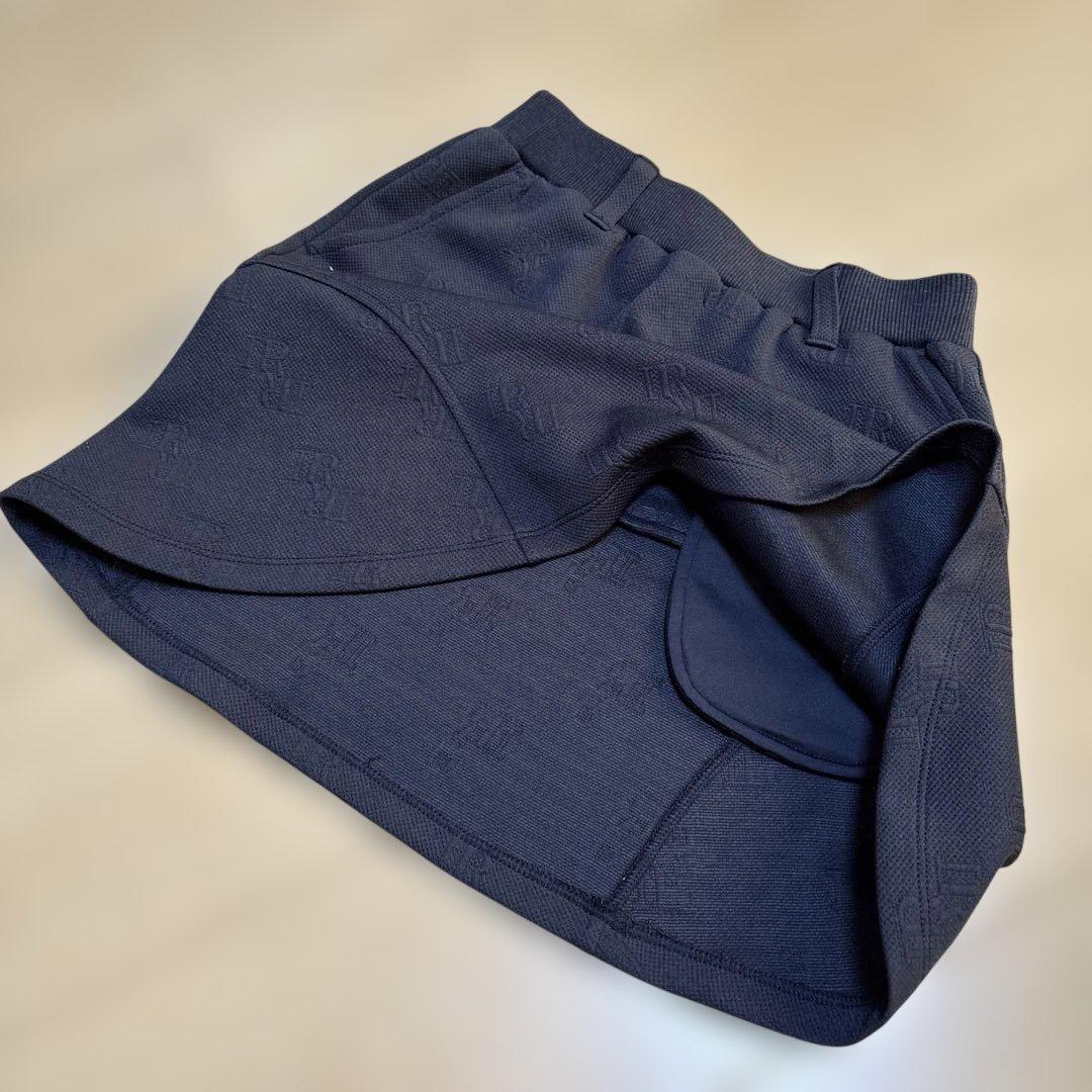 irishman ゴルフ　ポロシャツ　スカート　セットアップ　紺色　S