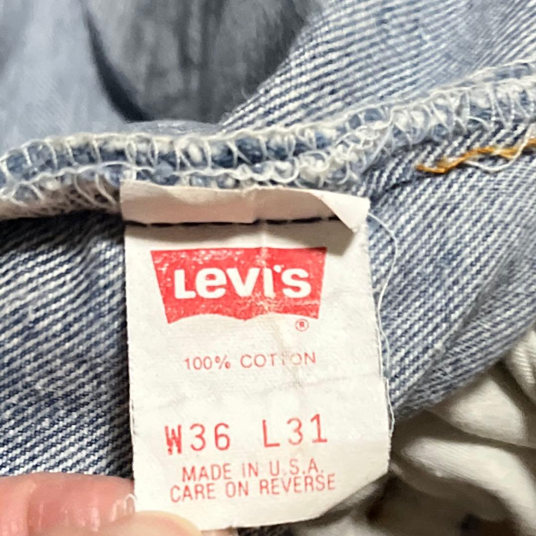 Levi's 501XX ストレートデニム W36 L31 リーバイス　USA製