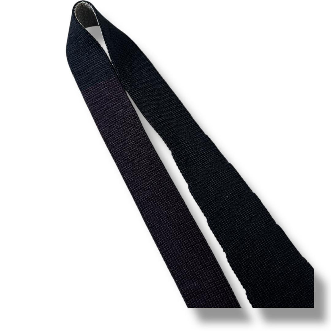 良品 エルメス ニットタイ リバーシブル 4通り H刺繍　ロゴ　　4WAY