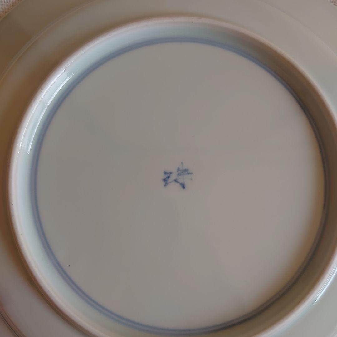 有田焼　福珠窯　染錦丸紋　2枚