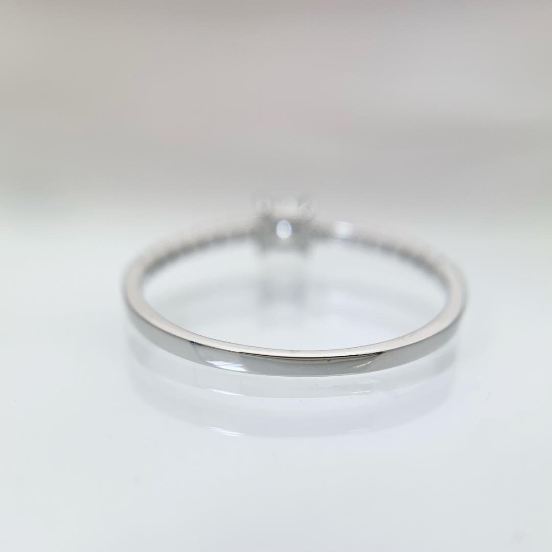 新品 ダイヤモンド リング 0.12ct/0.11ct Pt950