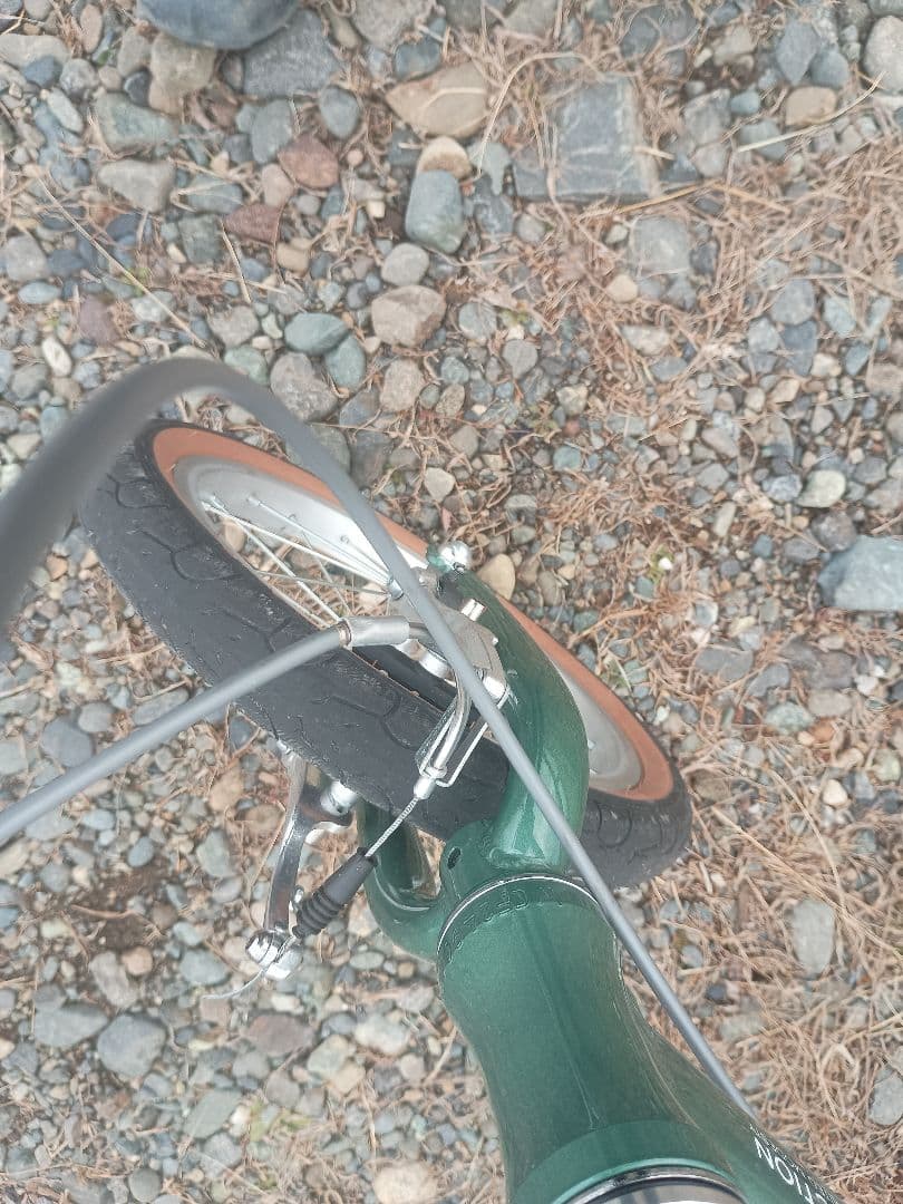 折りたたみ自転車 provros p-140　電動空気入れ