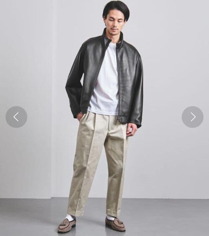 UNITED ARROWS レザージャケット　定価79200円