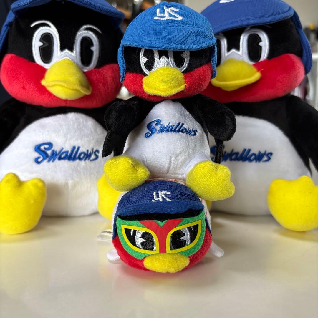 ヤクルトスワローズ つば九郎 お手玉 ひっつき ぬいぐるみ まとめ売り