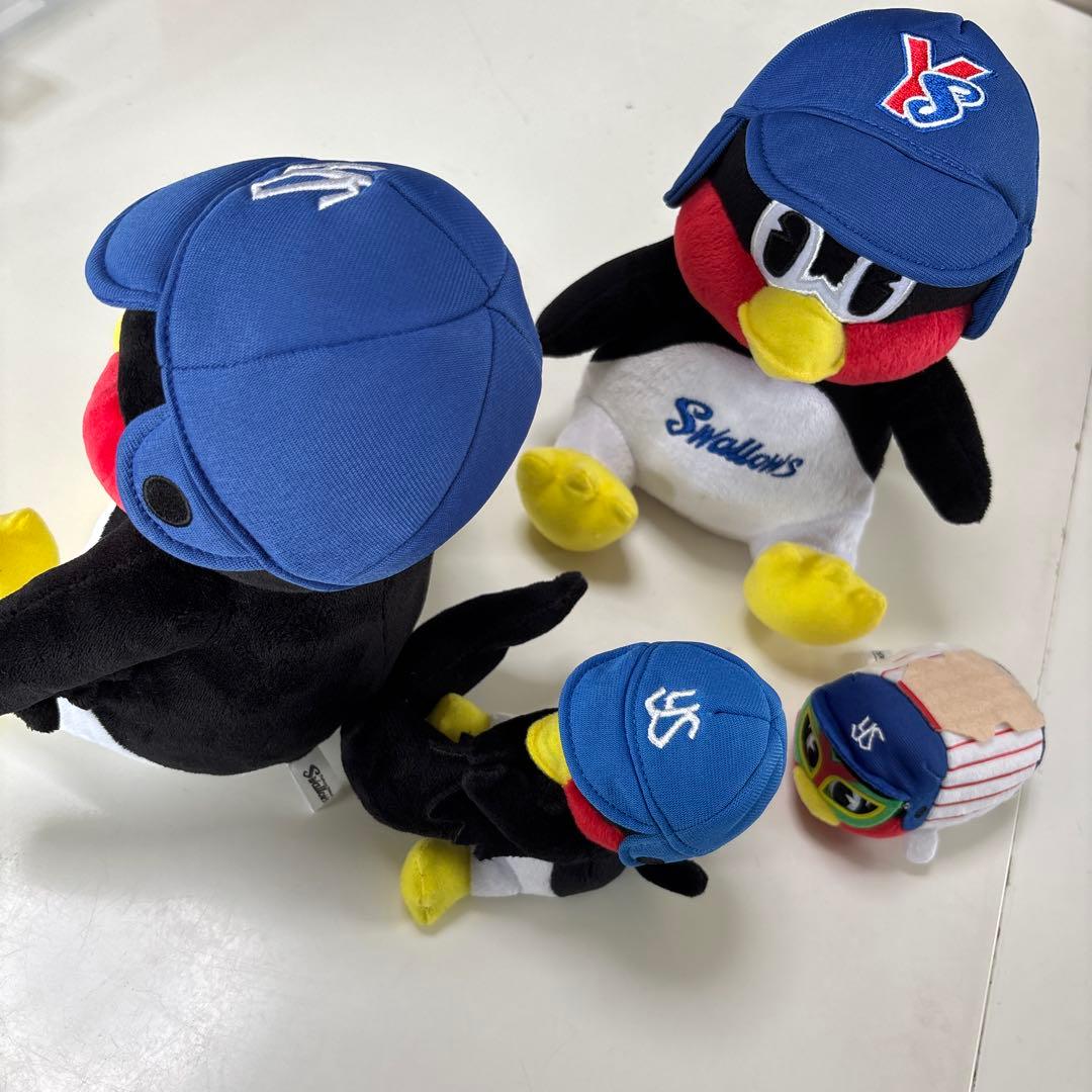 ヤクルトスワローズ つば九郎 お手玉 ひっつき ぬいぐるみ まとめ売り