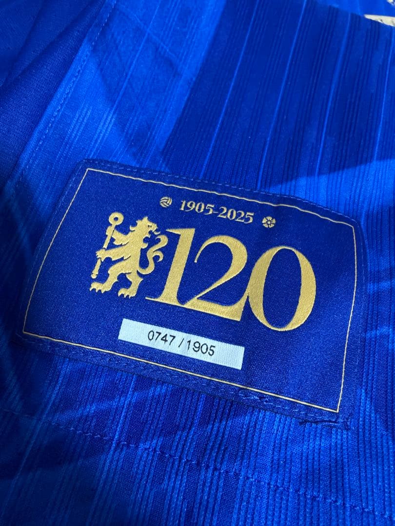 チェルシー 120周年限定ユニフォーム 正規品 1905枚限定