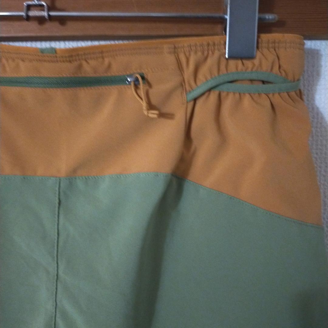 gp.様限定　パタゴニア　ストライダープロ　ショーツ　カーキ　橙　M