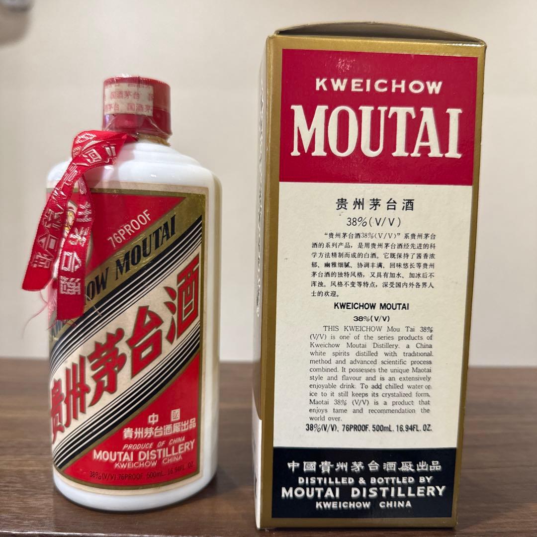 貴州茅台酒　マオタイ酒　38％　500ml　天女ラベル
