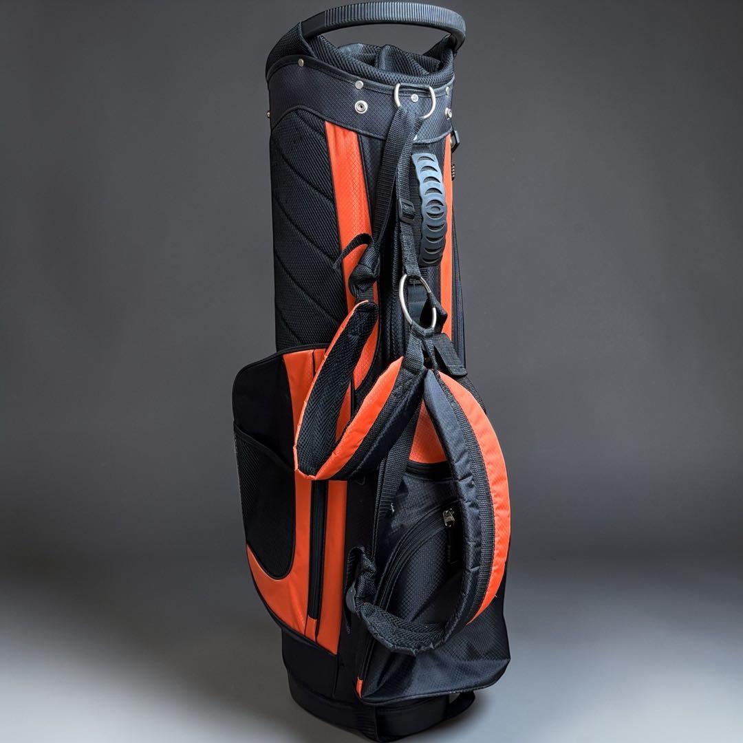 極美品‼️Amazonベーシック ゴルフスタンドバッグ　14分割　キャディバッグ