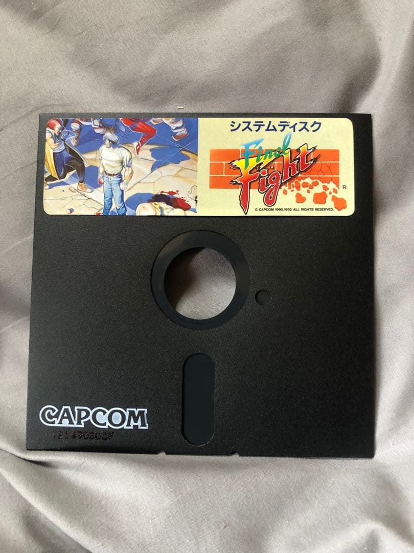 状態良好！CAPCOM ファイナルファイト x68000