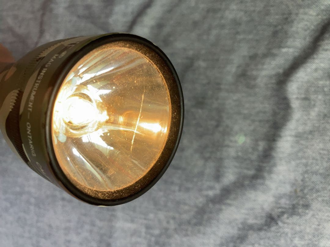 極希少☆月刊ライトニング別注☆マグライト☆ウッドランドカモ☆米国製☆特殊部隊警察