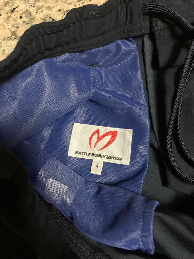 【MASTER BUNNY EDITION】 サイズ4紺メンズゴルフパンツ