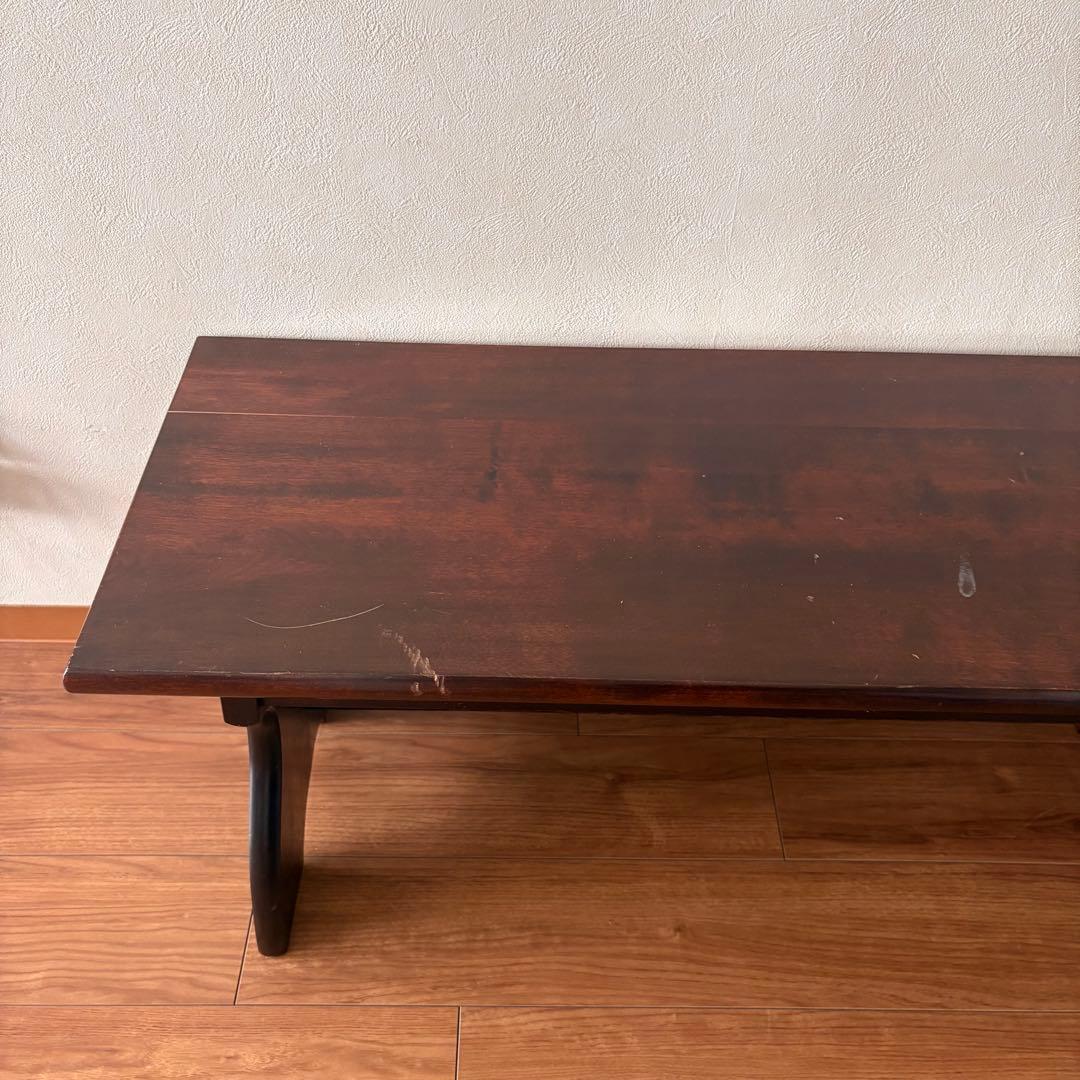 希少　松本民芸家具　くさび　ローテーブル　花台　ベンチ　ヴィンテージ 木製