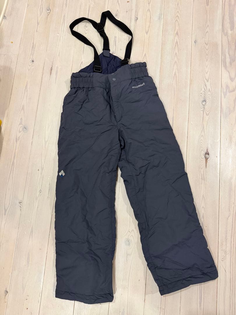 Montbell上下セットスキーウェア 子ども用150