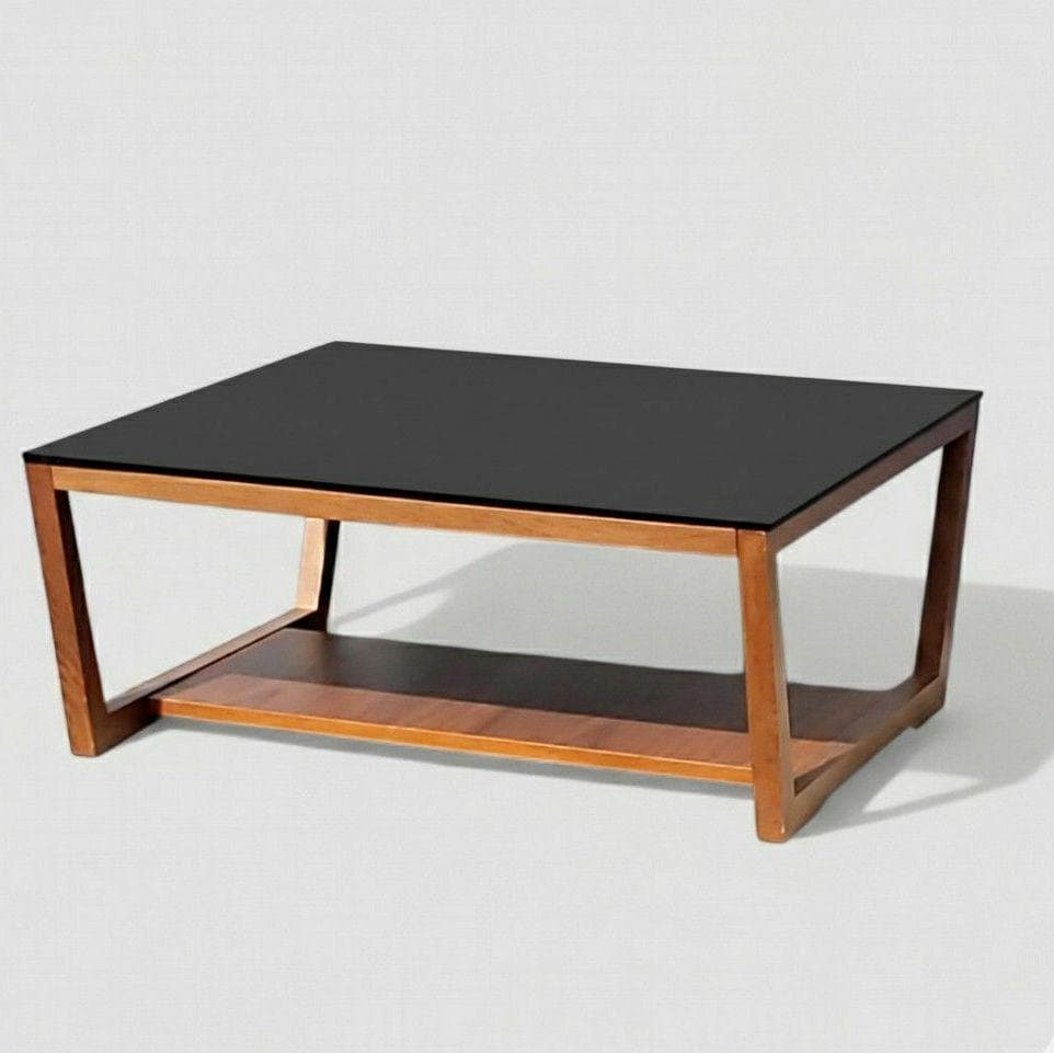 【イタリア製】カリガリス ELEMENT ガラス　センターテーブル　80ｃｍ