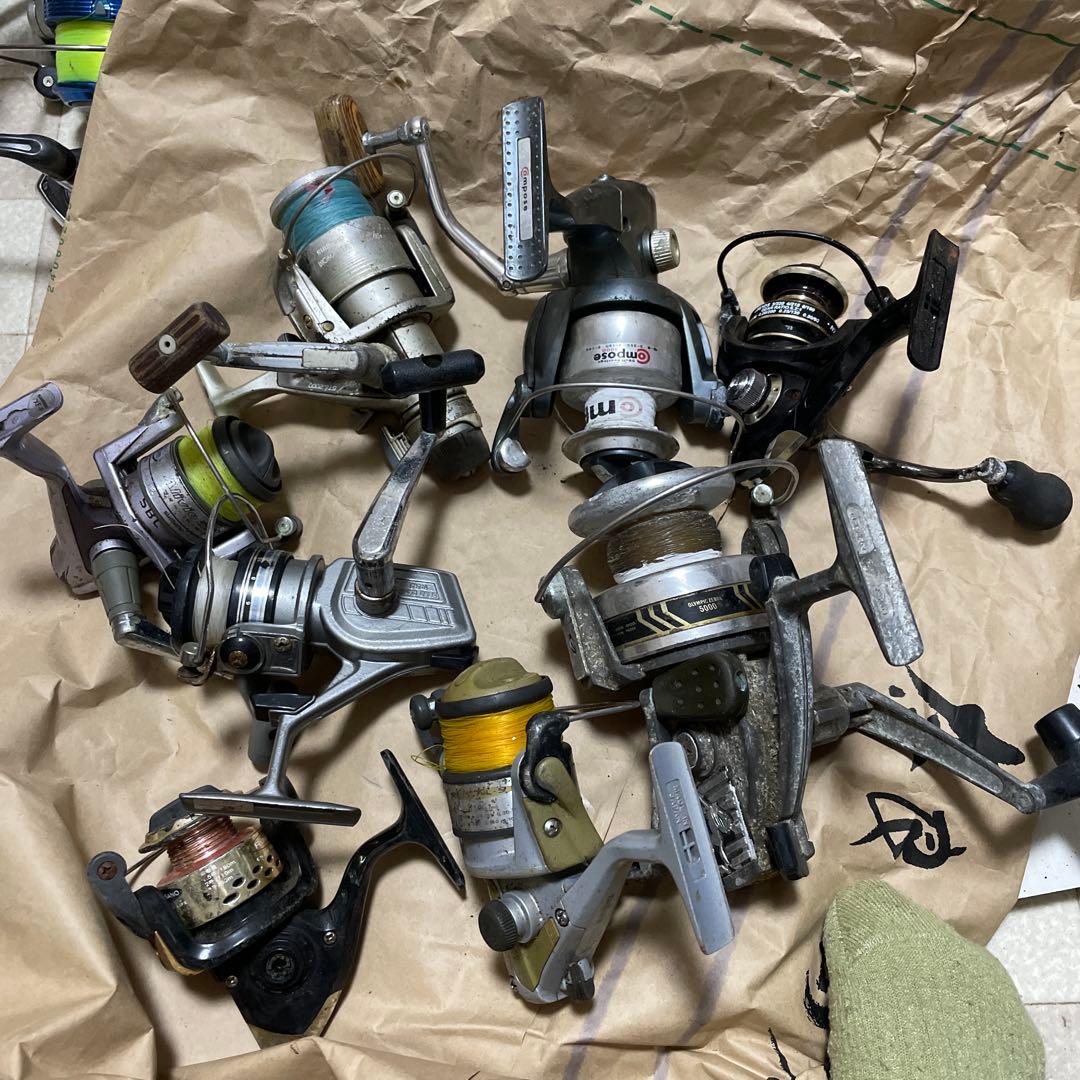 リール13個まとめ売り 釣り道具