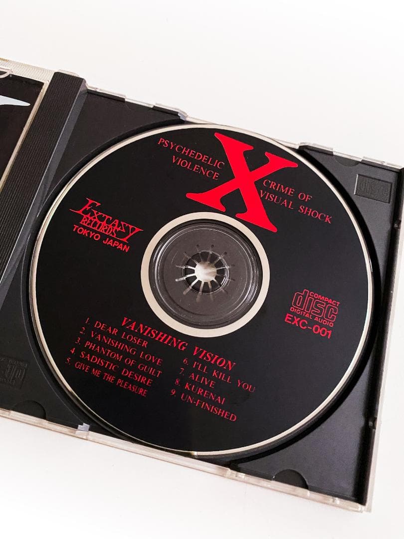 VANISING VISION ／X（エックス） ※中古・インディーズ盤CD