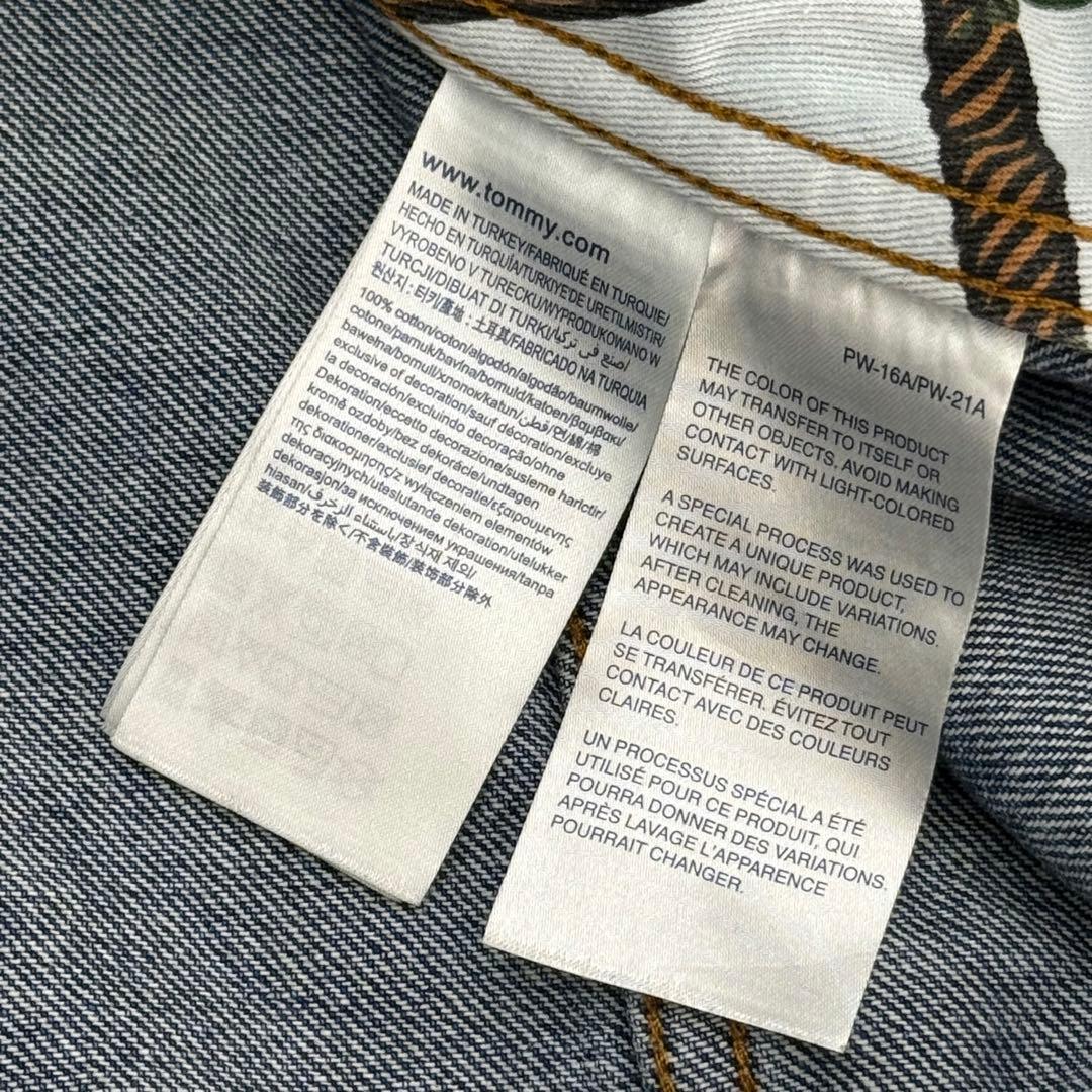  JEANS トミージーンズ デニムジャケット インディゴ S L相当