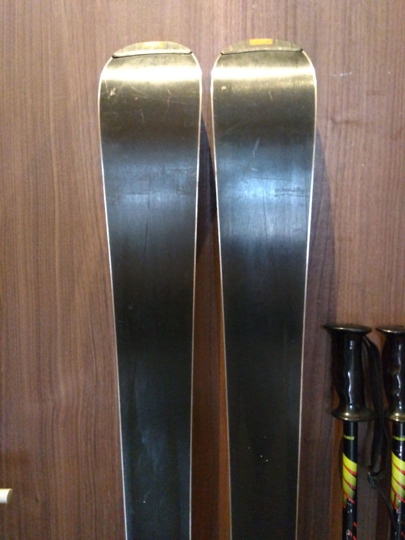 程度良好❗️KAZAMA 男女兼用/スキーセット・メンテ・WAX済み✔