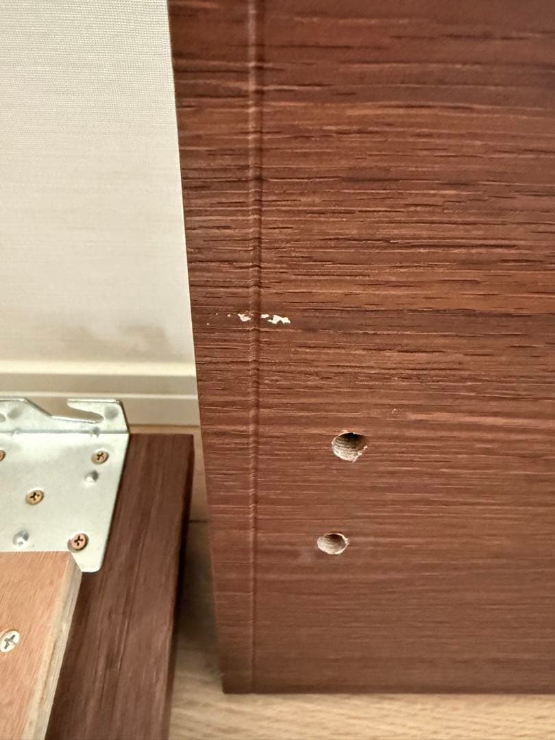 【近隣県引取優先】ニトリ シングルベッドフレーム ヘンリック ダークブラウン