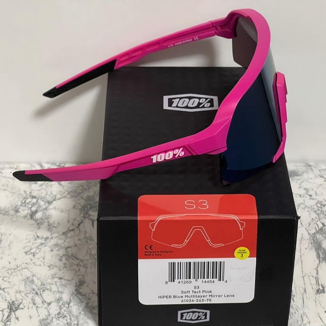 【希少】 100% ワンハンドレッド サングラス S3 Pink