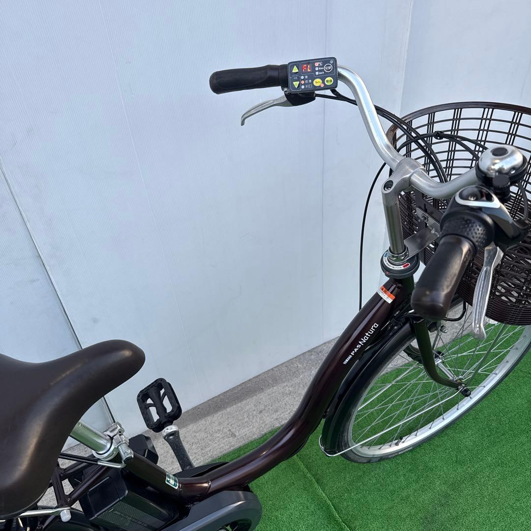 YAMAHAヤマハ電動アシスト自転車26インチ　ブラウン