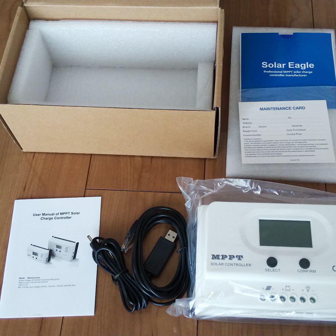 ソーラーパネル チャージコントローラー 15A