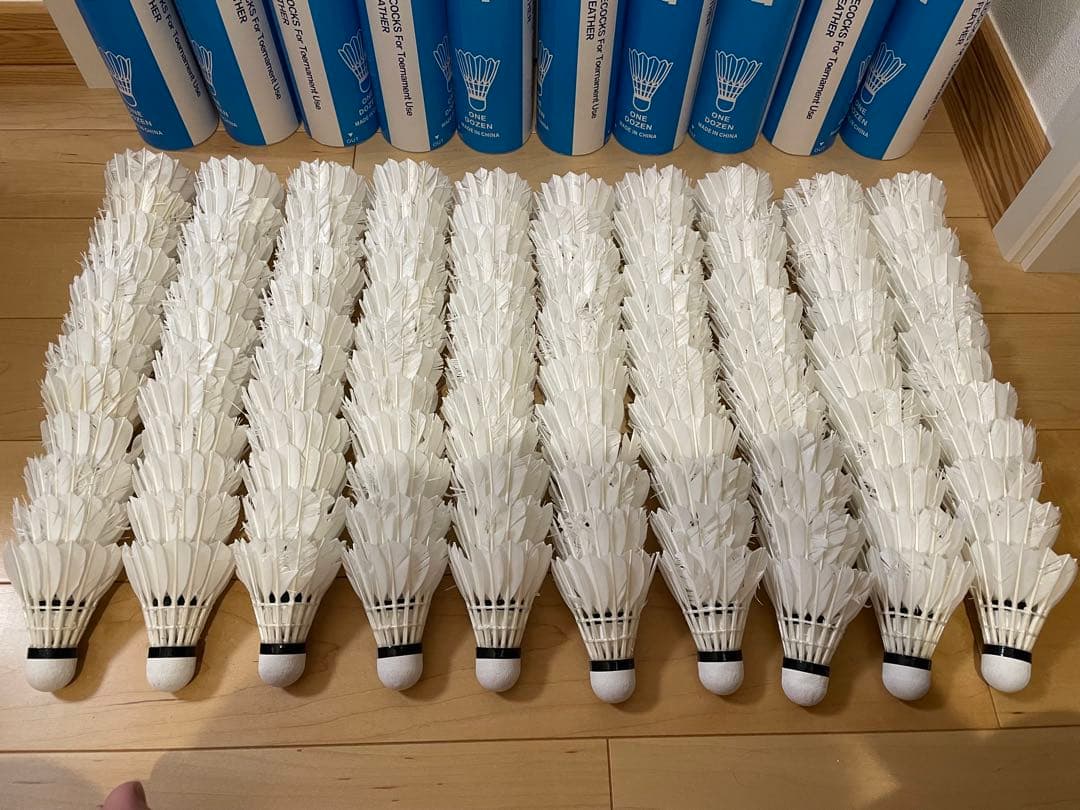 バドミントン　中古シャトル　240球