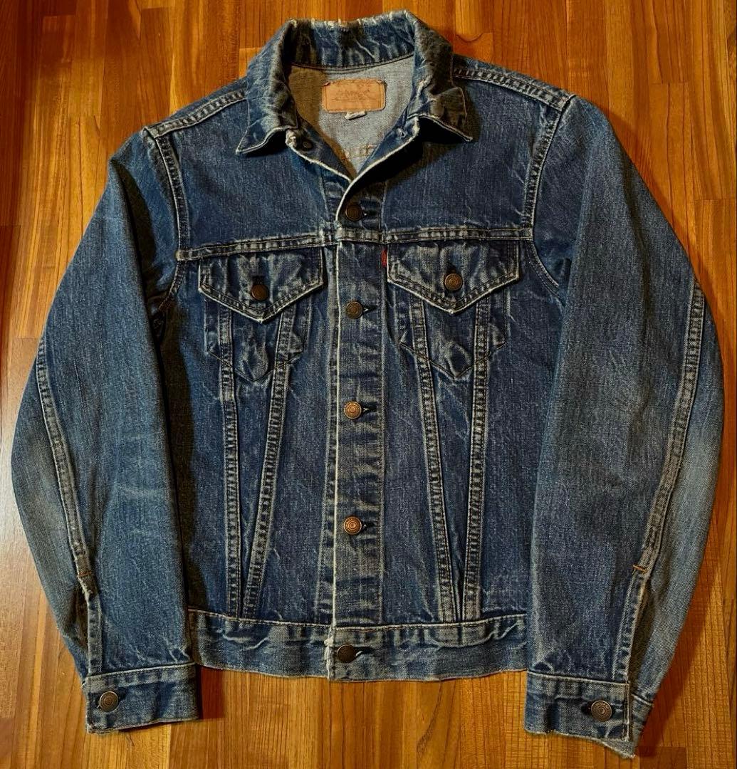 リーバイス Big E デニムジャケット Gジャン ビンテージ 濃紺 40